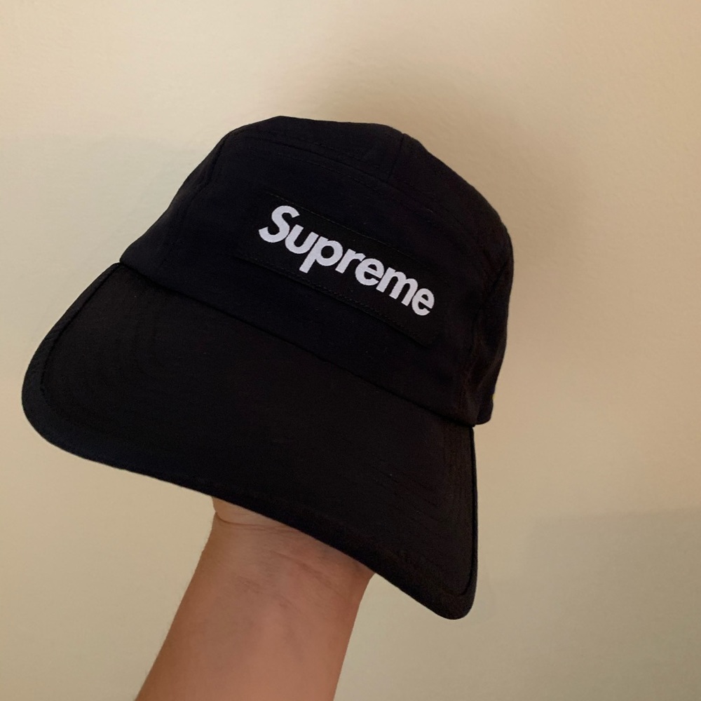 Supreme trail camp cap black